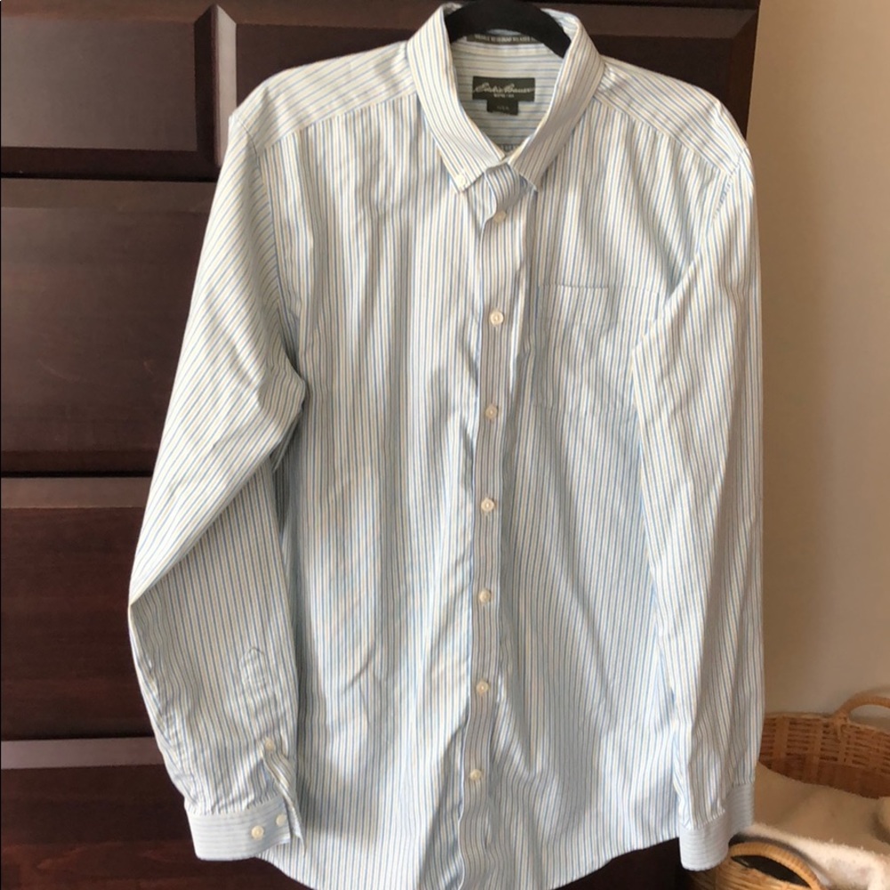 Eddie Bauer wrinkle resistant shirt